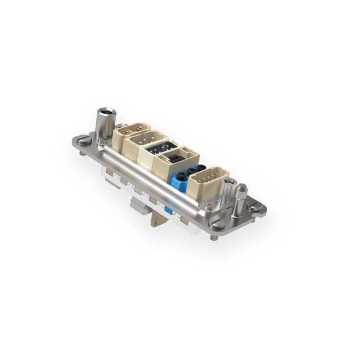  Inch-size rectangular Multi-connector H24B-M6-F